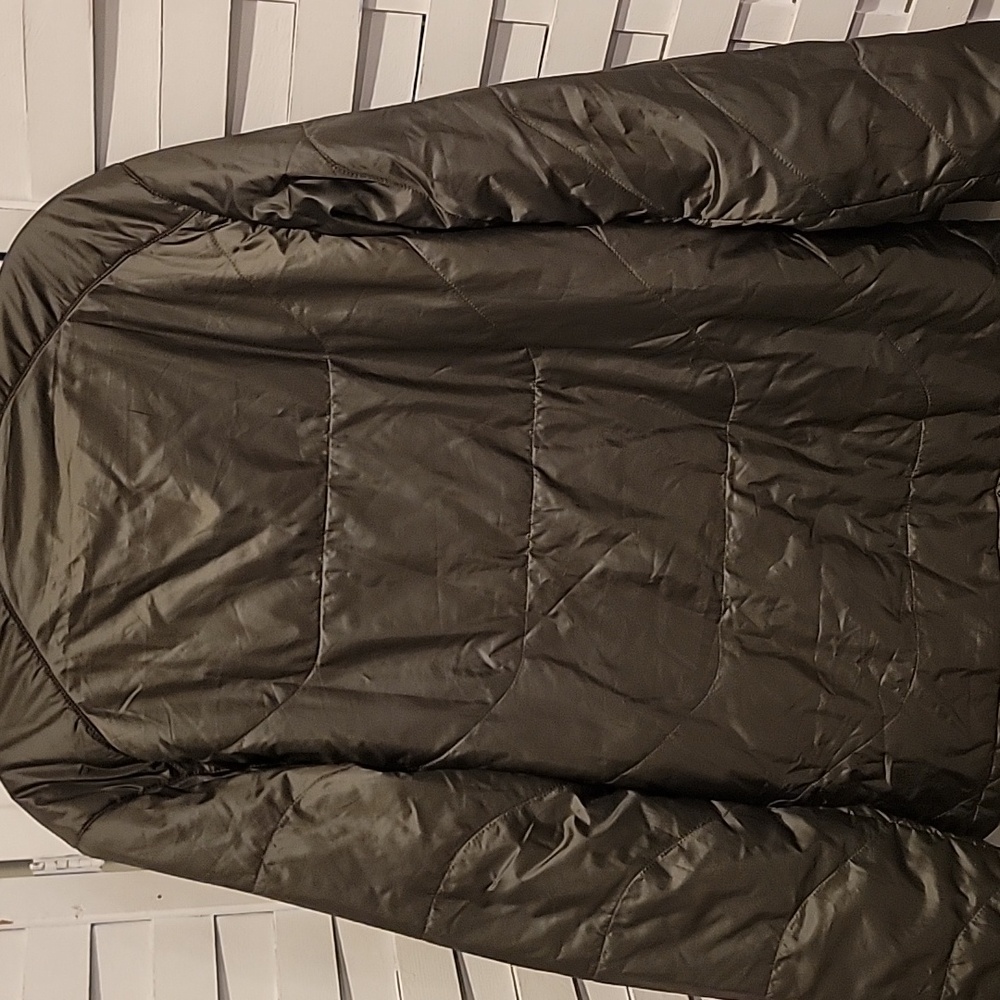 NWT Merrell Mens Hexcentric Deep Olive Green Puffer Jacket Size Medium - Picture 7 of 7